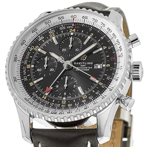 breitling navitimer chronograph gmt 46|breitling navitimer 01 46 automatic.